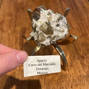 Apatite Crystal from Mexico